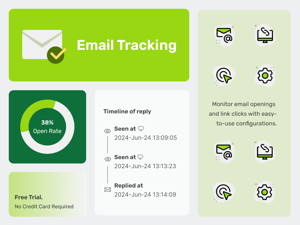 Email Tracking primary marketing image — Agent Productivity app on the Zendesk Marketplace
