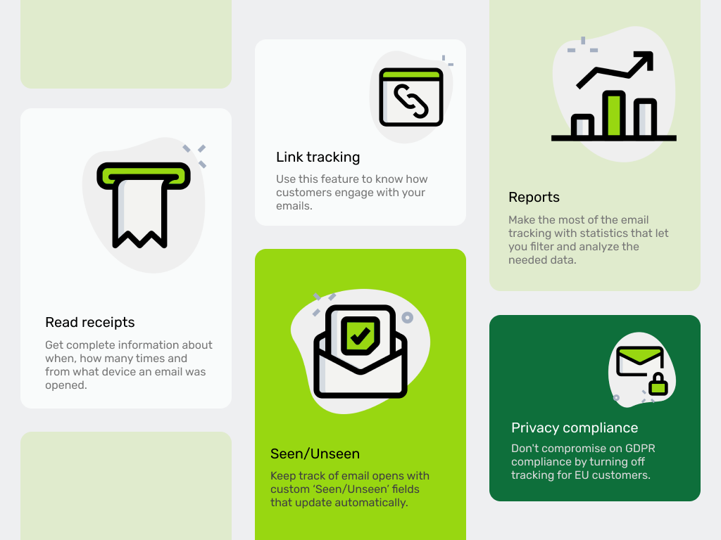 Email Tracking dashboard view — Agent Productivity app on the Zendesk Marketplace